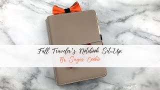 Foxy Fix B6 Traveler's Notebook Set-up | Organized with Olivia