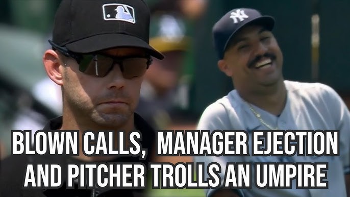 Hey, ump! Why'd you eject that player or manager?