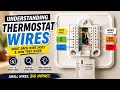 Where do your thermostat wires go? What color does what? #hvac #hvaclife #acrepair 
