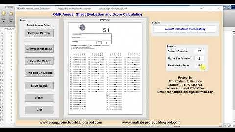 OMR Answer Sheet Checking Using Image Processing