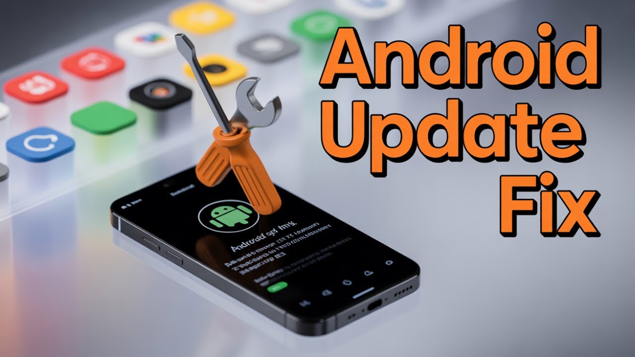 How to fix Android system update failed