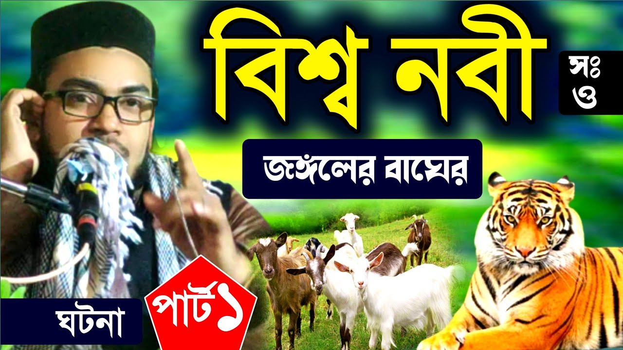 বিশ্ব নবী সঃ ও জঙ্গলের বাঘের ঘটনা | মাওলানা সেবগাতুল্লাহ সাহেব | maulana sebgatullah saheb waz