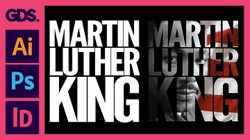 Image In Text Effect Tutorial - Adobe Photoshop, Illustrator and Indesign