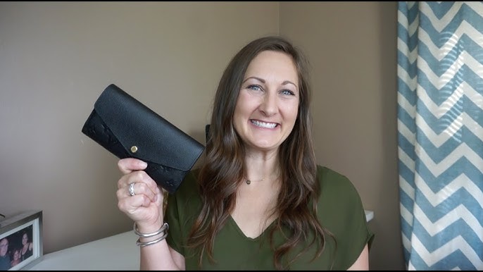 Unboxing Louis Vuitton Empreinte Cureuse wallet with OOTD