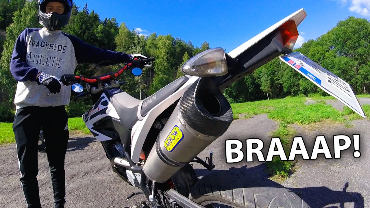 yamaha wr125x arrow exhaust