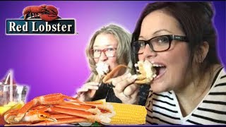 Mukbang | Red Lobster! Special Guest!!! My Crazy Cousin. 💋