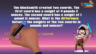Measurement Problems: Mass | 4th Grade Math