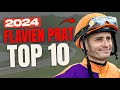 TOP 10 BEST WINNING MOMENTS OF Flavien Prat 2024!