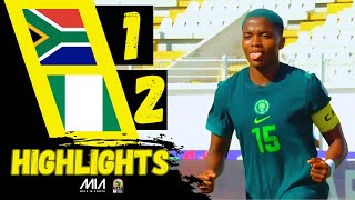 Nigeria Vs South Africa All Goals Highlights Wafcon 202425