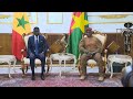 Discours du prsident bassirou diomaye faye en visite au burkina faso