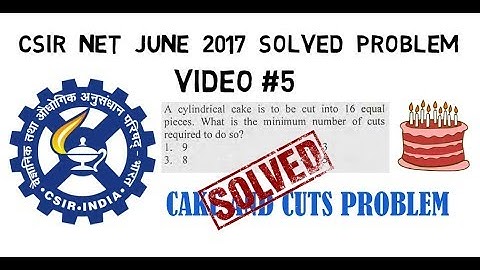 CSIR Part-A Solved Question (Video #5)