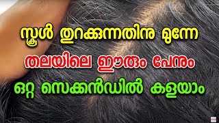 സ്കൂൾ തുറക്കുന്നതിനു മുന്നേ തലയിലെ ഈരും പേനും ഒറ്റ സെക്കൻഡിൽ കളയാം