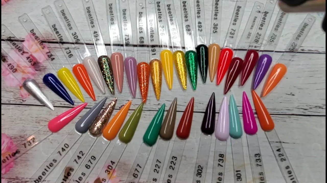 Beetles Gel Polish Swatches YouTube