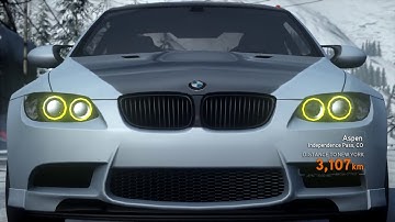 Need for Speed The Run : make up time in snowy mountain