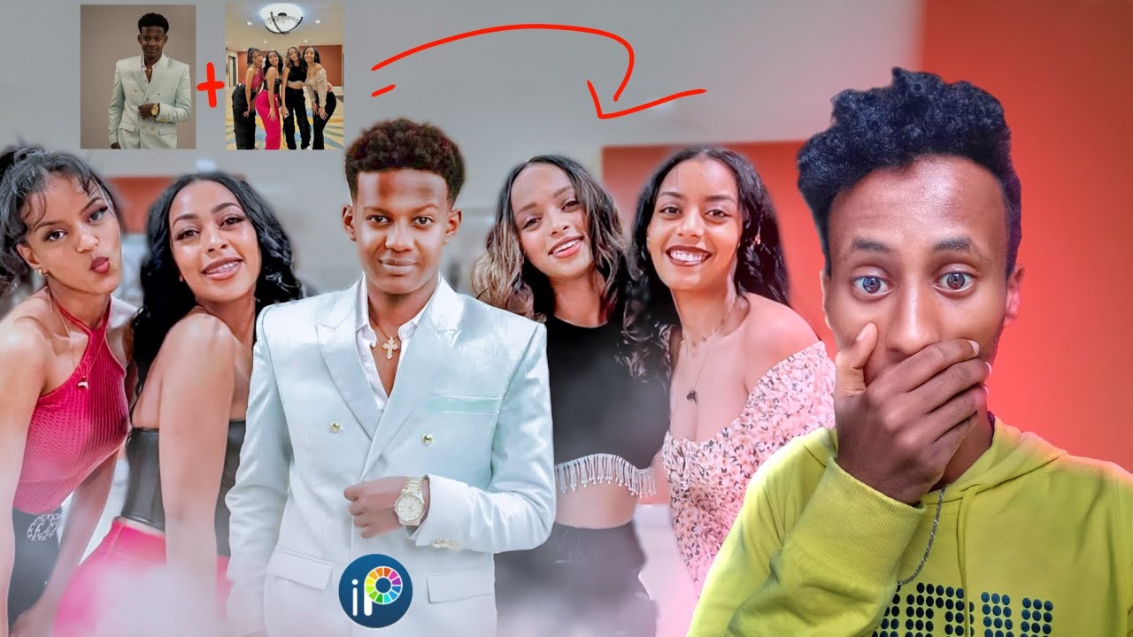🔴 እዮብ ዳዊት and Ethiopian Tiktokers Photo Editing YouTube