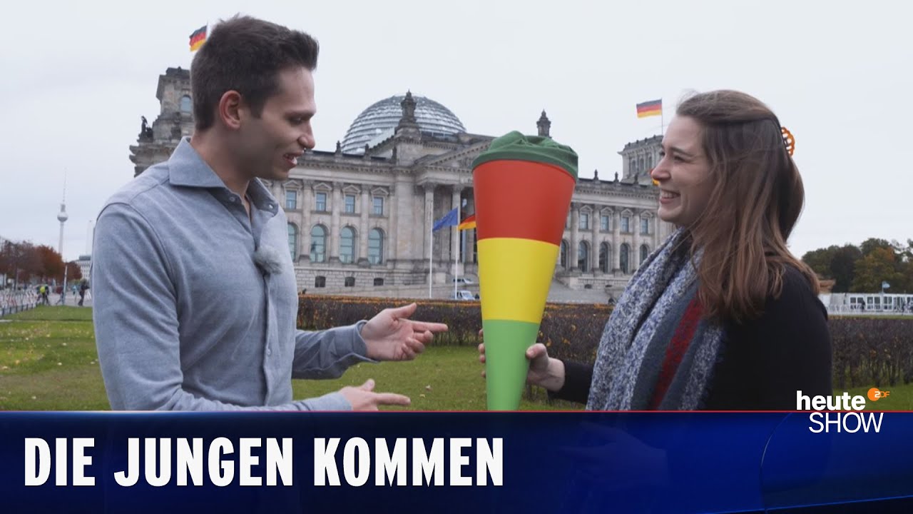 Plötzlich Abgeordnete! So erleben zwei Jungpolitikerinnen ihren Start in den Bundestag | heute-show