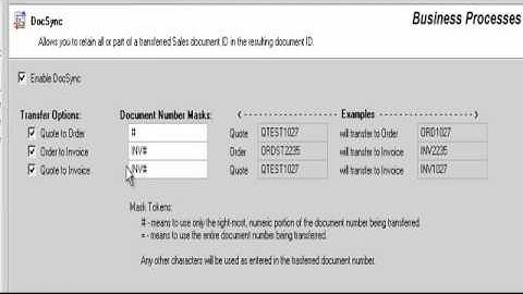 DocSync by Rockton Software in Microsoft Dynamics GP