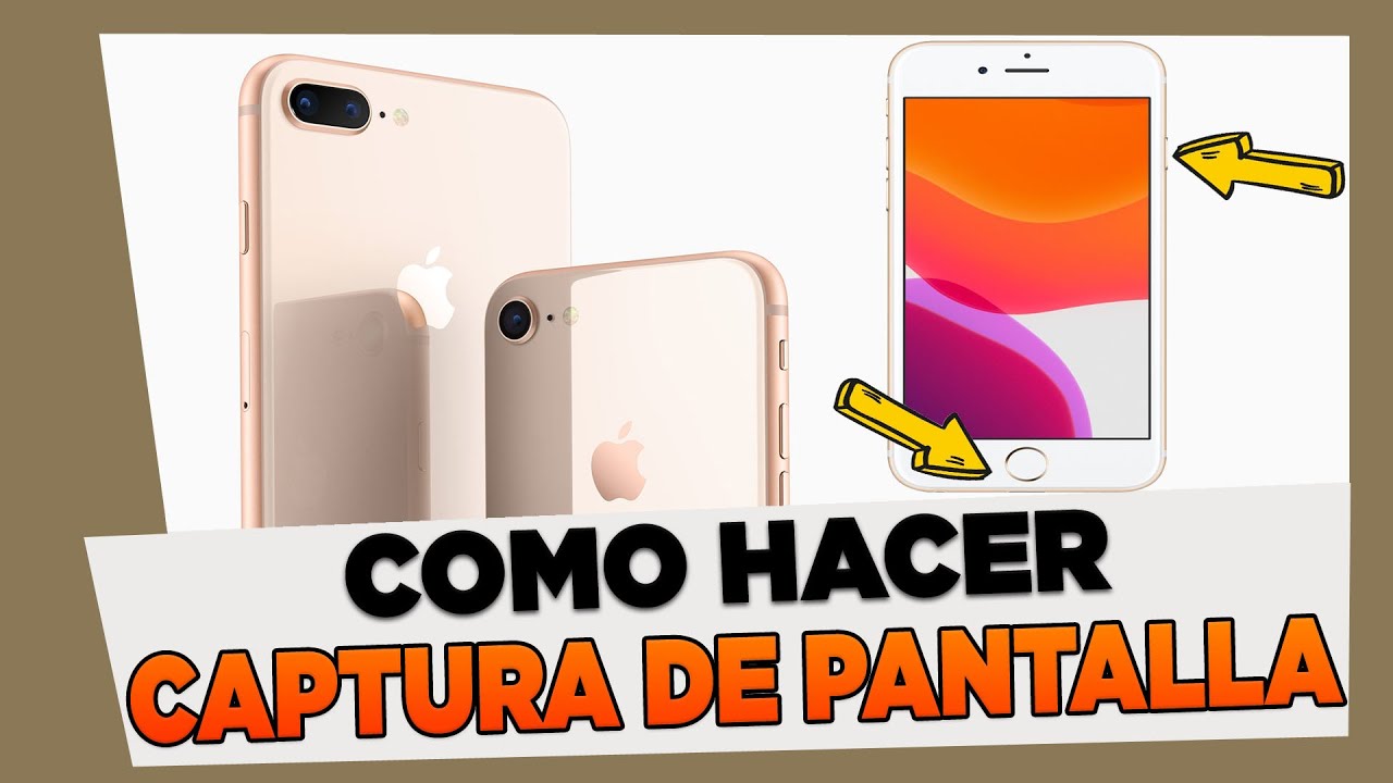 Apple iPhone 8 / 8 Plus - Tomar una captura de pantalla - AT&T