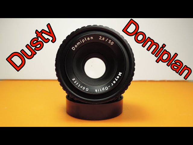 Cleaning a Dusty Meyer-Optik Görlitz Domiplan 50mm F2.8 lens (M42