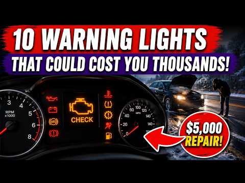 10 Dashboard Warning Lights You Should NEVER Ignore ( Car Warning Lights Explained )
