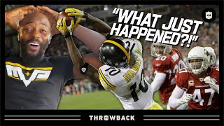 Santonio Holmes Relives the GREATEST Super Bowl Catch of All-Time! | Legends of the Playoffs