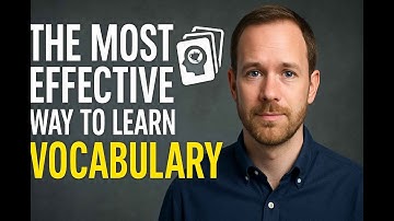 The MOST Effective Way to Learn Vocabulary (Spaced Repetition Explained)