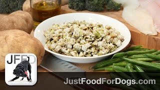 Daily Recipes For Dogs: Fish & Sweet Potato | JustFoodForDogs