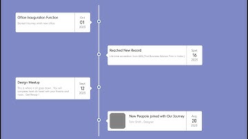 Create Timeline with Html Css Only ,( no Talking / ASMR )