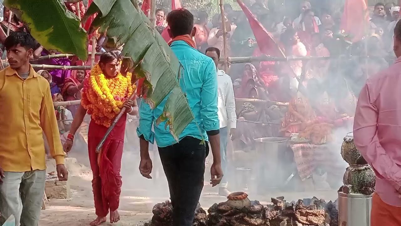 काशी दास पूजा (कराहा) टंकी पर रखा घड़ा दूध का, उबाल मारा #kashidas puja# karaha puja#sanjay bhagat