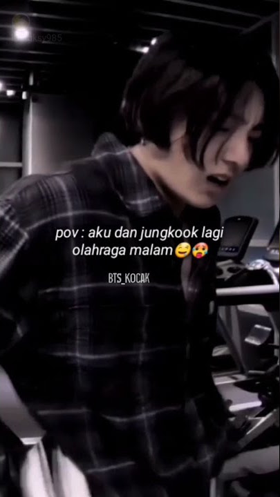Jungkook olahraga malam bikin army meleleh