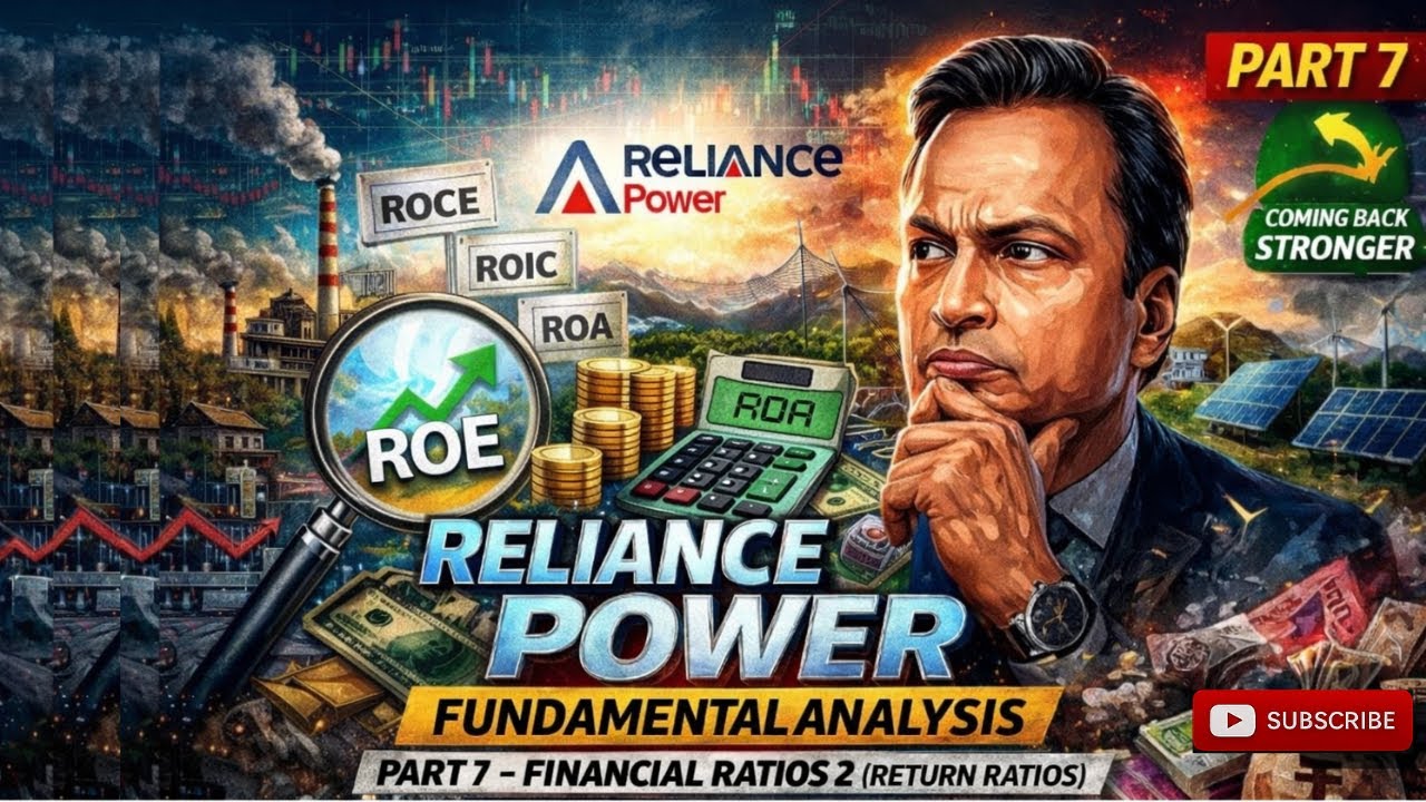 Reliance Power Fundamental Analysis Part 7 | Financial Ratio Explained |  