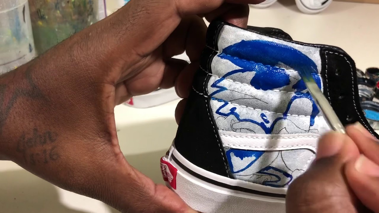 sonic shoes vans