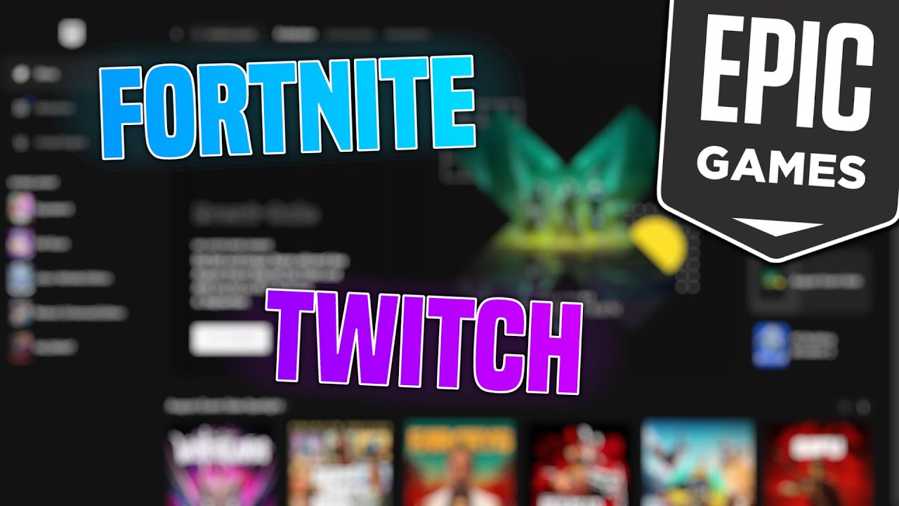 FORTNITE (Epic Games) mit TWITCH VERBINDEN/VERKNÜPFEN | Twitch Drops bekommen - YouTube