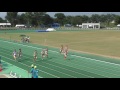 20160806 県民スポーツ祭  高校女子100m