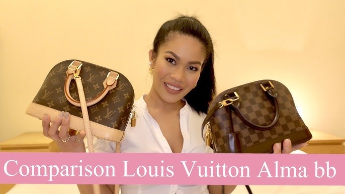 Louis Vuitton LV Alma bb Vernis Pink Leather ref.251982 - Joli Closet