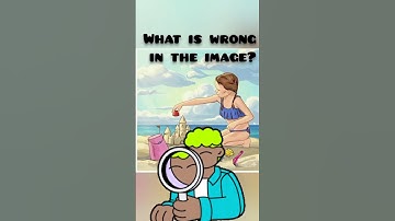 what is wrong with the image?#shorts #riddle