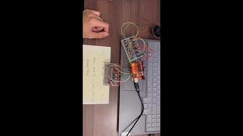 Simple volume control using push buttons