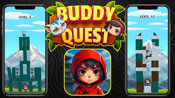Buddy Quest || Construct 3 Game Template || Source code