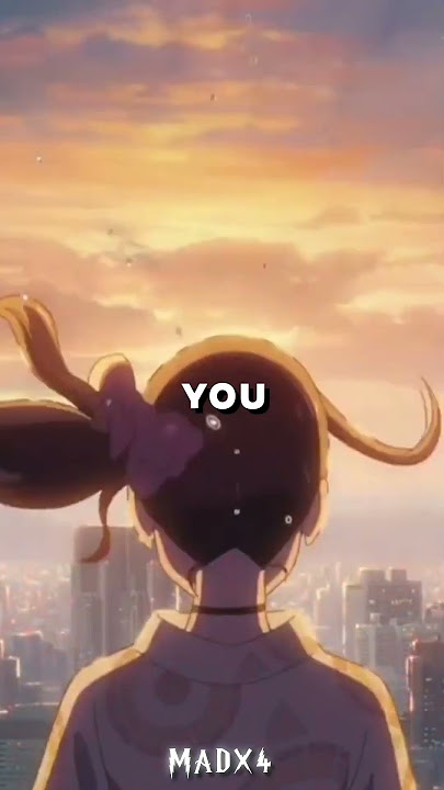 i don't need no light to see you shine | JVKE GOLDEN HOUR💛 | ANIME