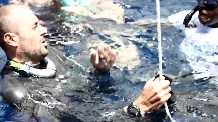 Miguel Lozano Freediving Record -122m (Second Deep...