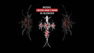 How To Model Cross and Chain in Blender Tutorial