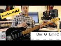 Creating Basslines Over A Chord Progression (Bm/G/Em/C)