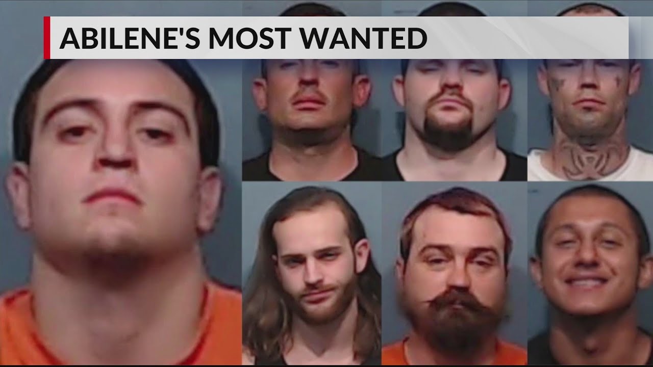 Police offer cash rewards for wanted fugitives in Abilene - YouTube