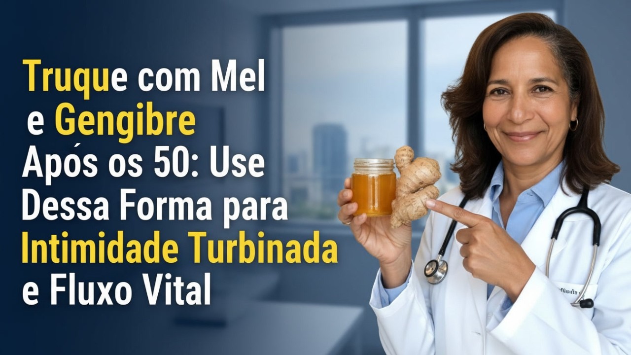 Truque com Mel e Gengibre Após os 50: Use Dessa Forma para Intimidade Turbinada e Fluxo Vital