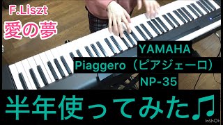 YAMAHA【Piaggero NP-35】半年使ってみた