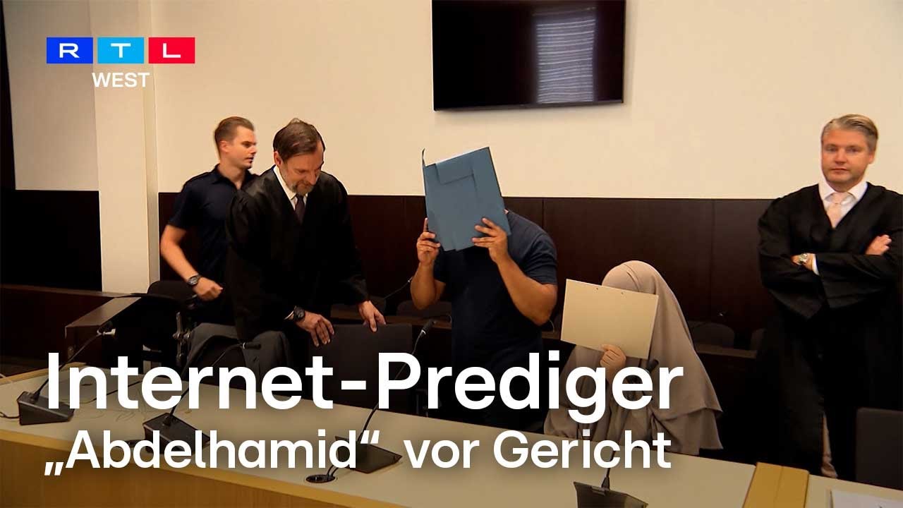 Internet-Prediger „Abdelhamid“ vor Gericht – bald Knast statt TikTok? | RTL WEST