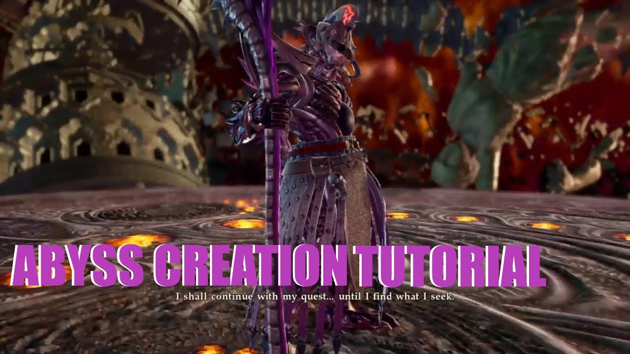 SCVI Zasalamel Abyss Creation Tutorial - YouTube