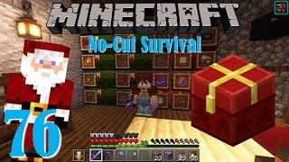 Christmas Time is Here!: Minecraft No-Cut Survival Episode 76