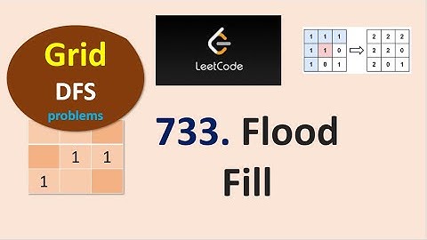 Leetcode  733 |  Flood Fill