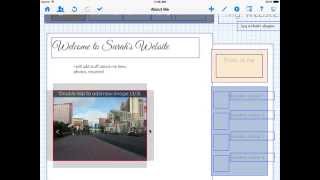 Creating your first website using HTML Egg Pro for iPad